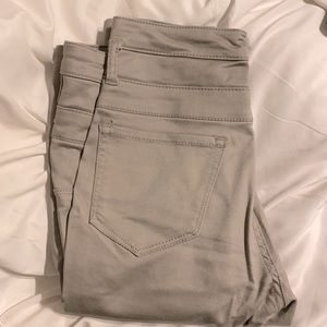 Refuge High Waisted Stretchy Jean - Gray